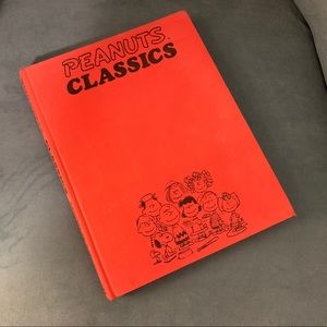 1970 Peanuts Classics Comic Hardcover Book